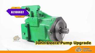 شاهد: مضخة الزيت الهيدروليكي Al166637 لمعرض المحرك John Deere 6130 6230 6330 6430
