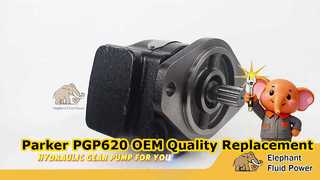 انظر لماذا تختار مضخة التروس الهيدروليكية ذات الجودة OEM Parker PGP620 7029111194 ضمان لمدة سنة واحدة