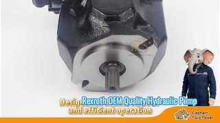 عرض جودة OEM Rexroth ما بعد البيع الجديد A10VSO18 A10VO18 DR عرض تجريبي للمضخة الهيدروليكية