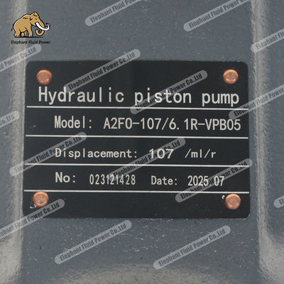 مضخة هيدروليكية A2FO107/61R-VPB05 مطورة حديثًا متوفرة في المخزون، متوافقة بنسبة 100% مع الشركات المصنعة الأصلية و Rexroth