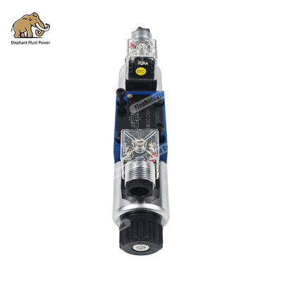 قطع غيار أصلية من Rexroth صمام تحكم اتجاهي بكرة 4WE6G مع هيكل من الفولاذ المقاوم للصدأ وضغط تشغيل 350 بار