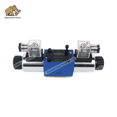 قطع غيار أصلية من Rexroth صمام تحكم اتجاهي بكرة 4WE6G مع هيكل من الفولاذ المقاوم للصدأ وضغط تشغيل 350 بار