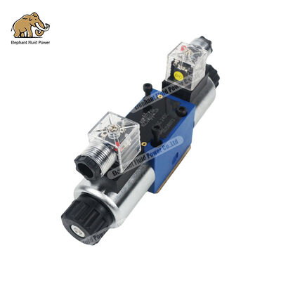 قطع غيار أصلية من Rexroth صمام تحكم اتجاهي بكرة 4WE6G مع هيكل من الفولاذ المقاوم للصدأ وضغط تشغيل 350 بار