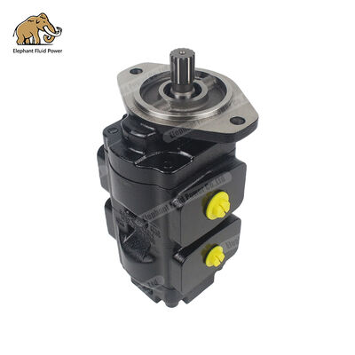 مضخة هيدروليكية مزدوجة بجودة OEM 15 طن 332/G7134 332G7134 (باتجاه عقارب الساعة) لجرار الحفارات الخلفية JCB 3CX