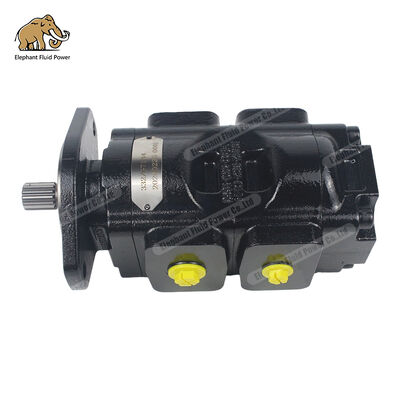 مضخة هيدروليكية مزدوجة بجودة OEM 15 طن 332/G7134 332G7134 (باتجاه عقارب الساعة) لجرار الحفارات الخلفية JCB 3CX